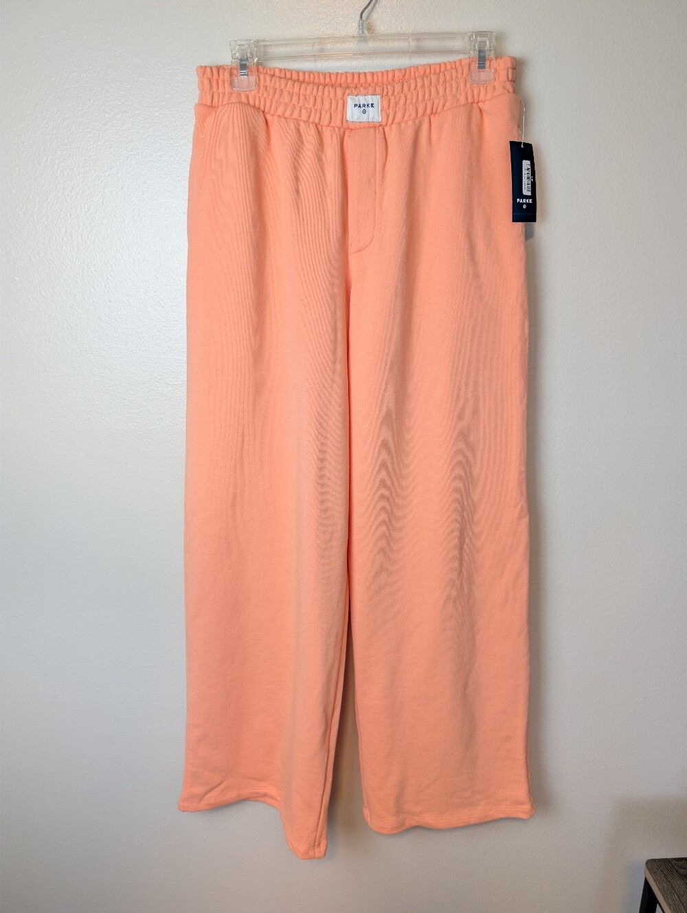 Parke X Target High-Rise Boxer Sweatpants - Peach Orange Size Small